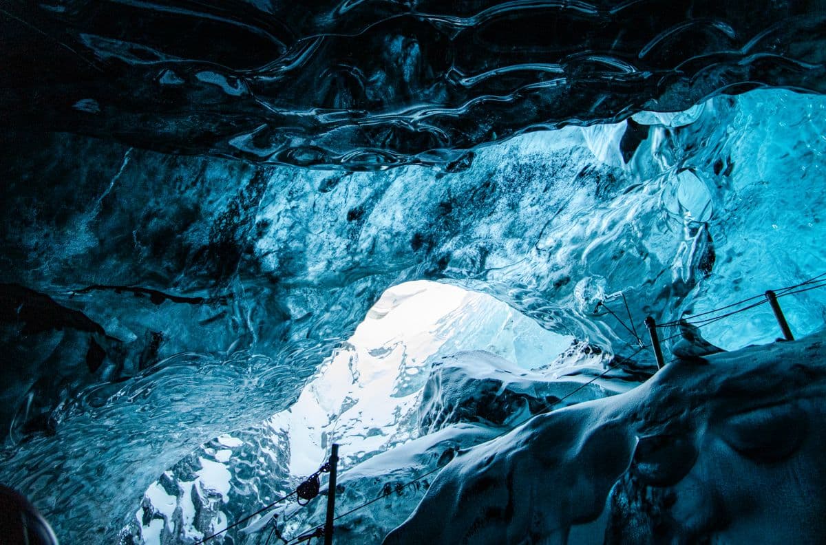 Hielo y glaciar
