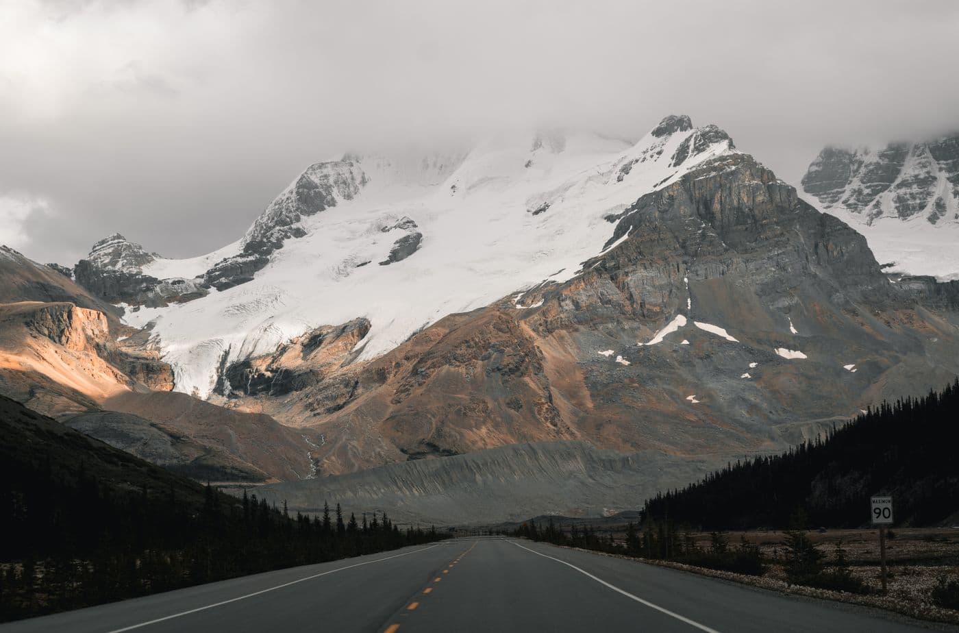 La ruta de los glaciares