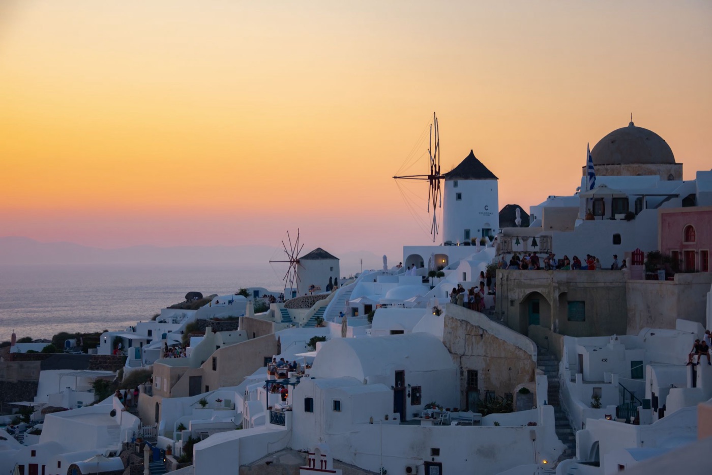 Atardecer en Oia